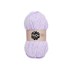 Pelote de laine chenille lilas clair 100g - PINGOUIN