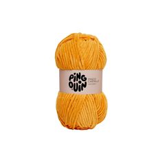 Pelote de laine chenille miel 100g - PINGOUIN
