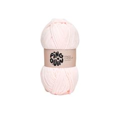 Pelote de laine chenille rose poudré 100g - PINGOUIN