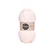 Pelote de laine chenille rose poudré 100g - PINGOUIN