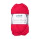 Pelote de laine COTTON QUICK rouge 50g