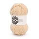 Pelote de laine FIRST6 beige 100g