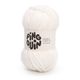 Pelote de laine FIRST6 blanc neige 100g