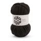 Pelote de laine FIRST6 noir 100g