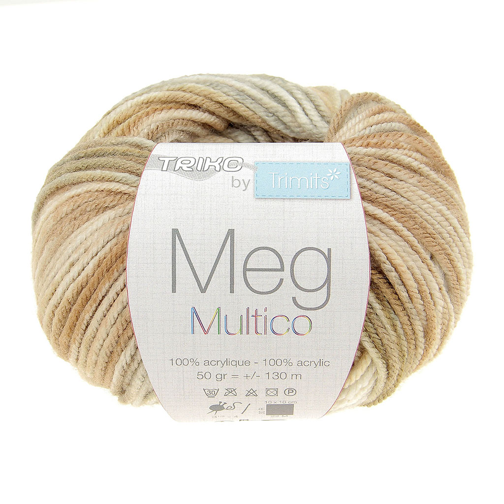 Pelote de laine MEG multicolore COL102