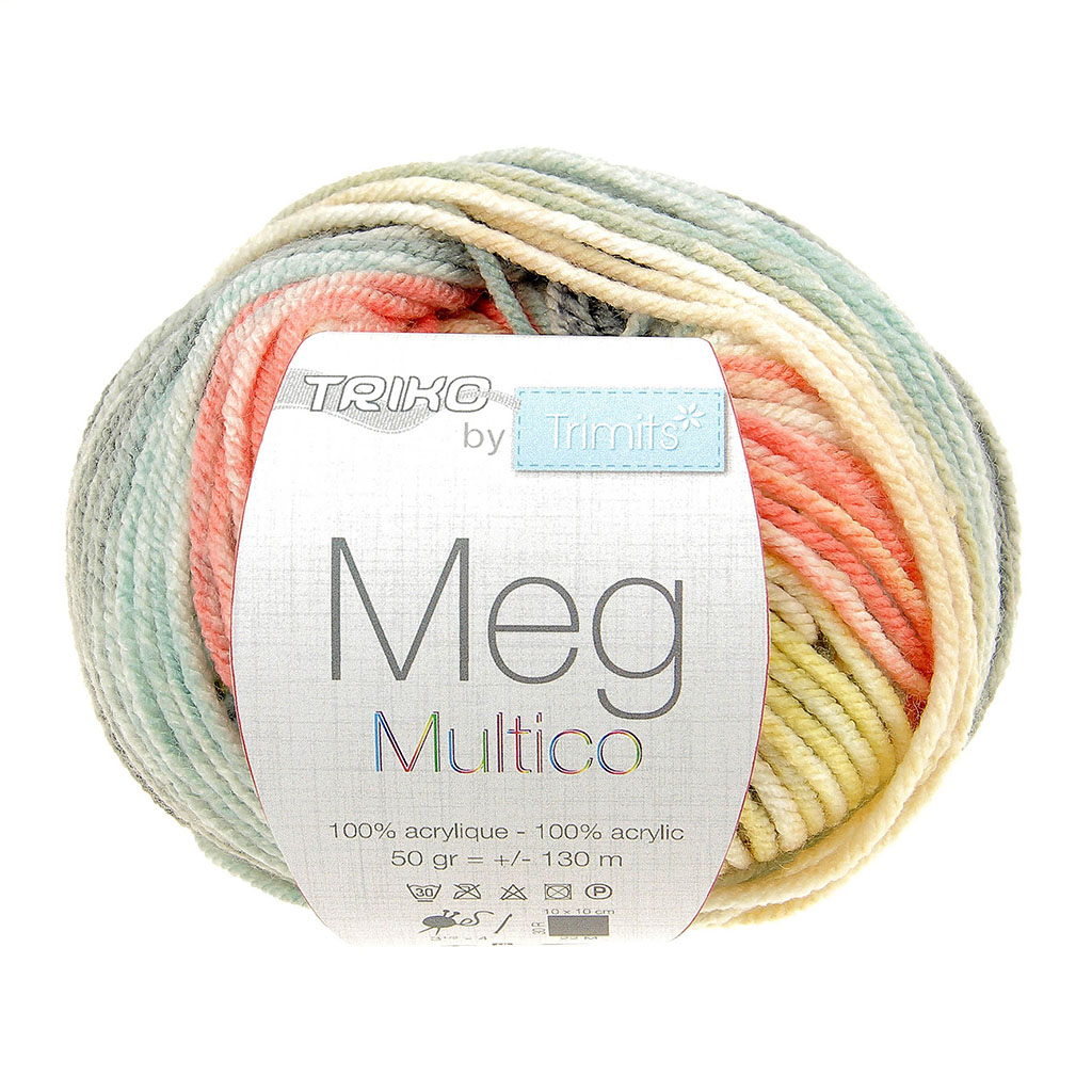 Pelote de laine MEG multicolore COL103