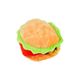 Peluche de fouille hamburger D 16.5cm