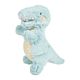 Peluche dinosaure tyrannosaure bleu glacier 16x20x44cm