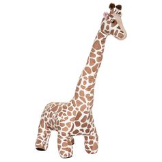 Peluche géante girafe 23x100x40cm