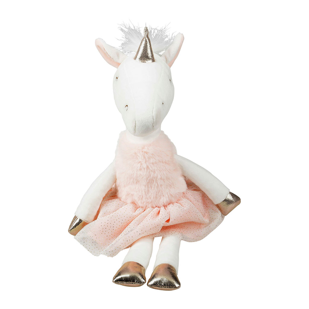 Peluche licorne shop blanche