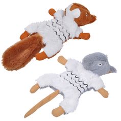 Peluche rongeur pour chien 18x35x6cm