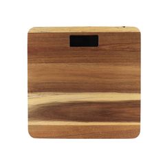 Pèse personne électronique acacia 30x2x30cm