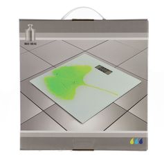 Pèse-personne électronique feuille 30x30cm