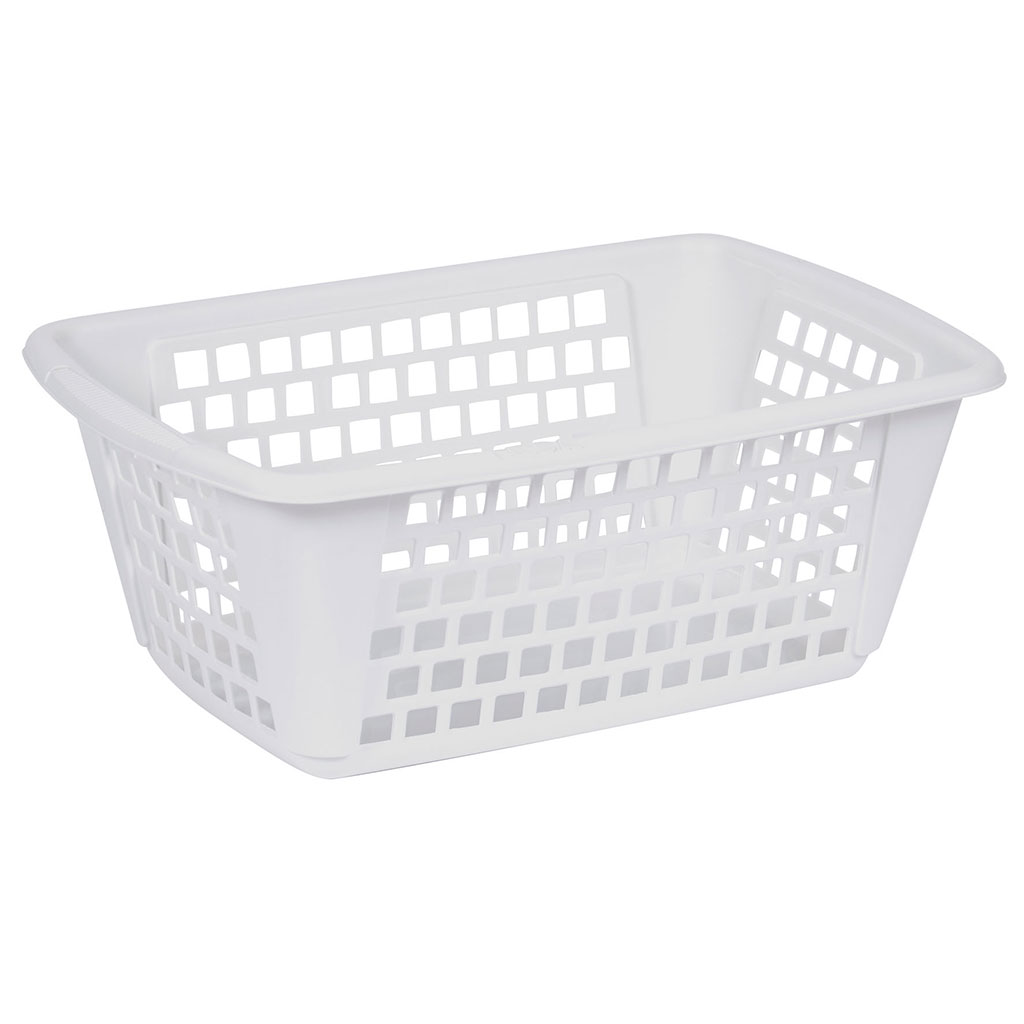 Petite corbeille blanche 36x24.5cm