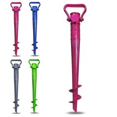 Pied de parasol de plage plastique H 39cm