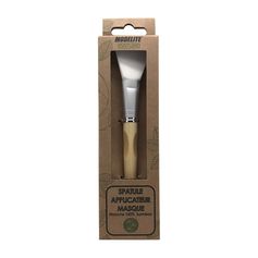 Pinceau spatule applicateur de masque bambou 3x19.5x1.3cm