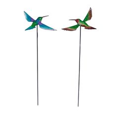 Pique colibri métal 25x70x8cm