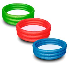 Piscine gonflable 3 anneaux D 122x25cm