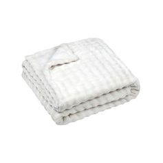 Plaid doux WARMY écru 130x160cm