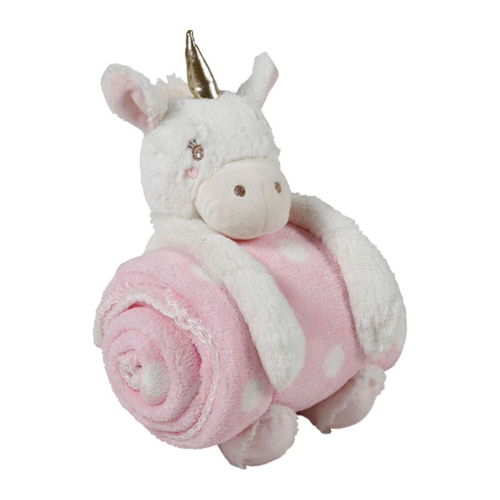 Plaid enfant licorne 75x90cm