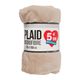 Plaid microfibre lin 125x150cm