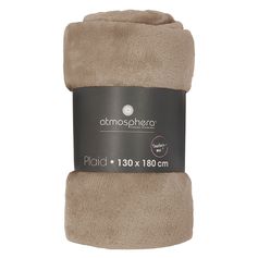 Plaid polyester flanelle lin 130x180cm