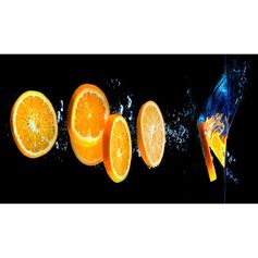 Planche à découpe verre citron 52x30cm