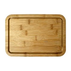 Planche à découper rectangulaire métal noir et bambou 17.5x25cm