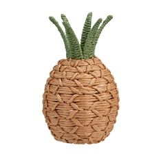 Plante artificielle en pot ananas 17x27cm