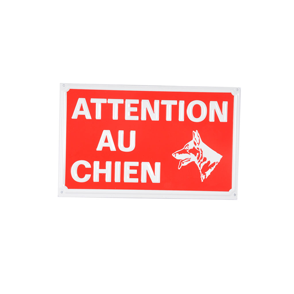 File:Plaque Attention au chien humoristique.jpg - Wikimedia Commons