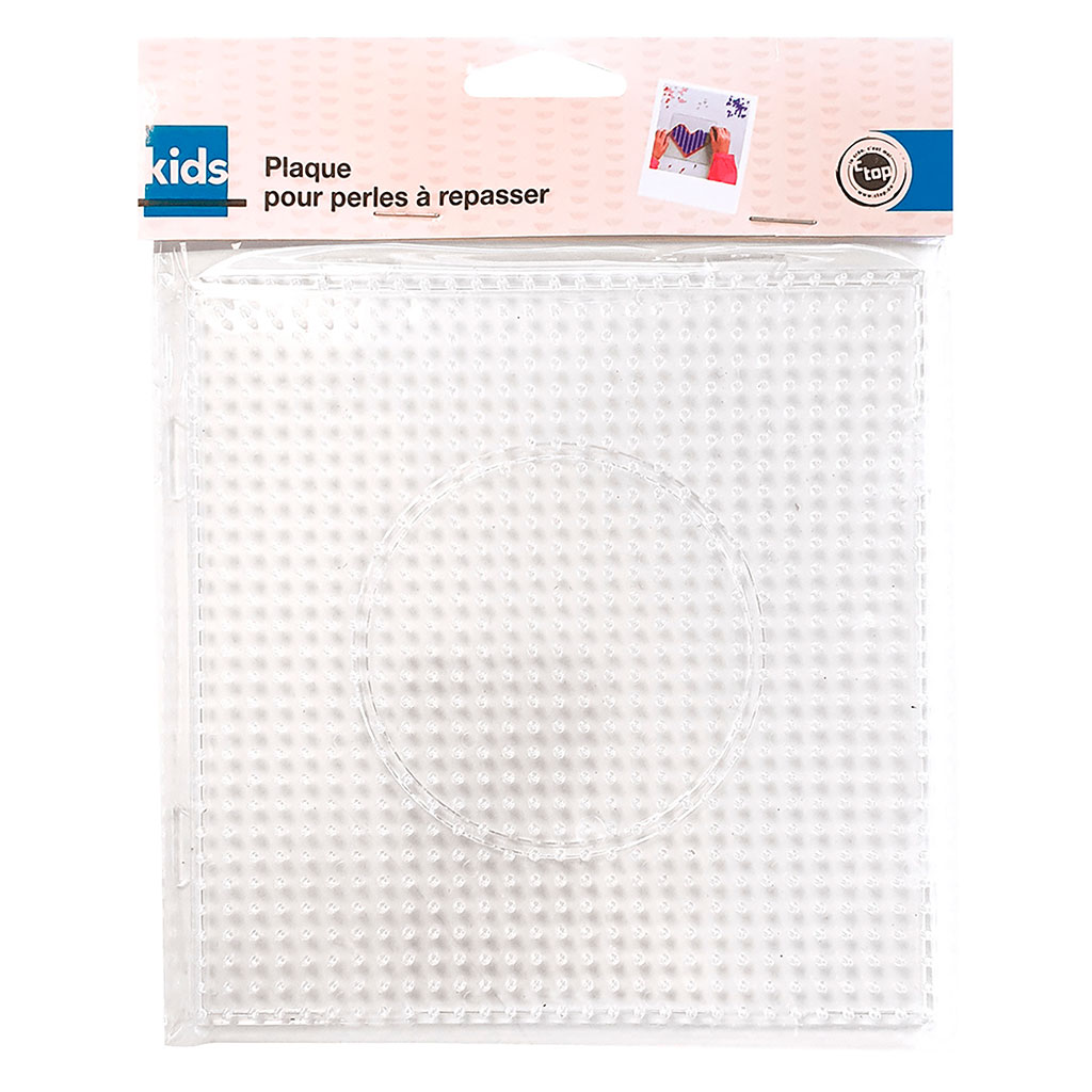 Plaques De Perles à Repasser La Manuli - 4 Plaques Transparentes XL + Motifs + Films - Pour Perles De 10 Mm - Créativité Enfant Dès 3 Ans