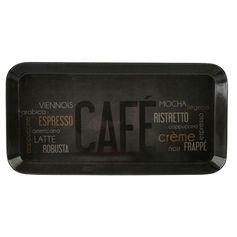 Plateau à café mélaminé 30x15cm