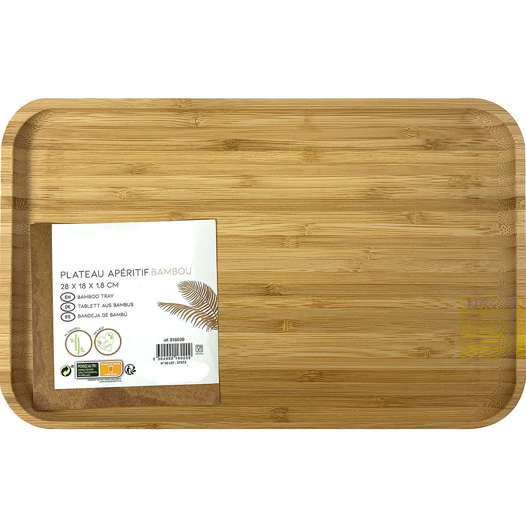 Planche à Découper En Bambou Gravée Personnalisée - 30x20 Cm - Plateau Apéro Et Barbecue - Cadeau Pour Homme - 2