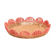 Plateau fleur 37x7.5x37cm