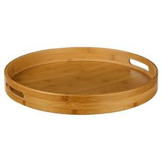 Plateau rond bambou D 40cm