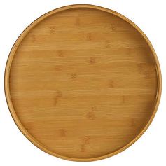 Plateau de service tournant-35cm-en bambou Plateau de service tournant-35cm-en bambou