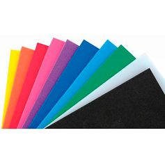 Pochette de 10 feuilles de mousse 20x30cm