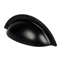 Poignée de meuble coquille noire