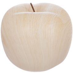 Pomme céramique effet bois D 22x17cm