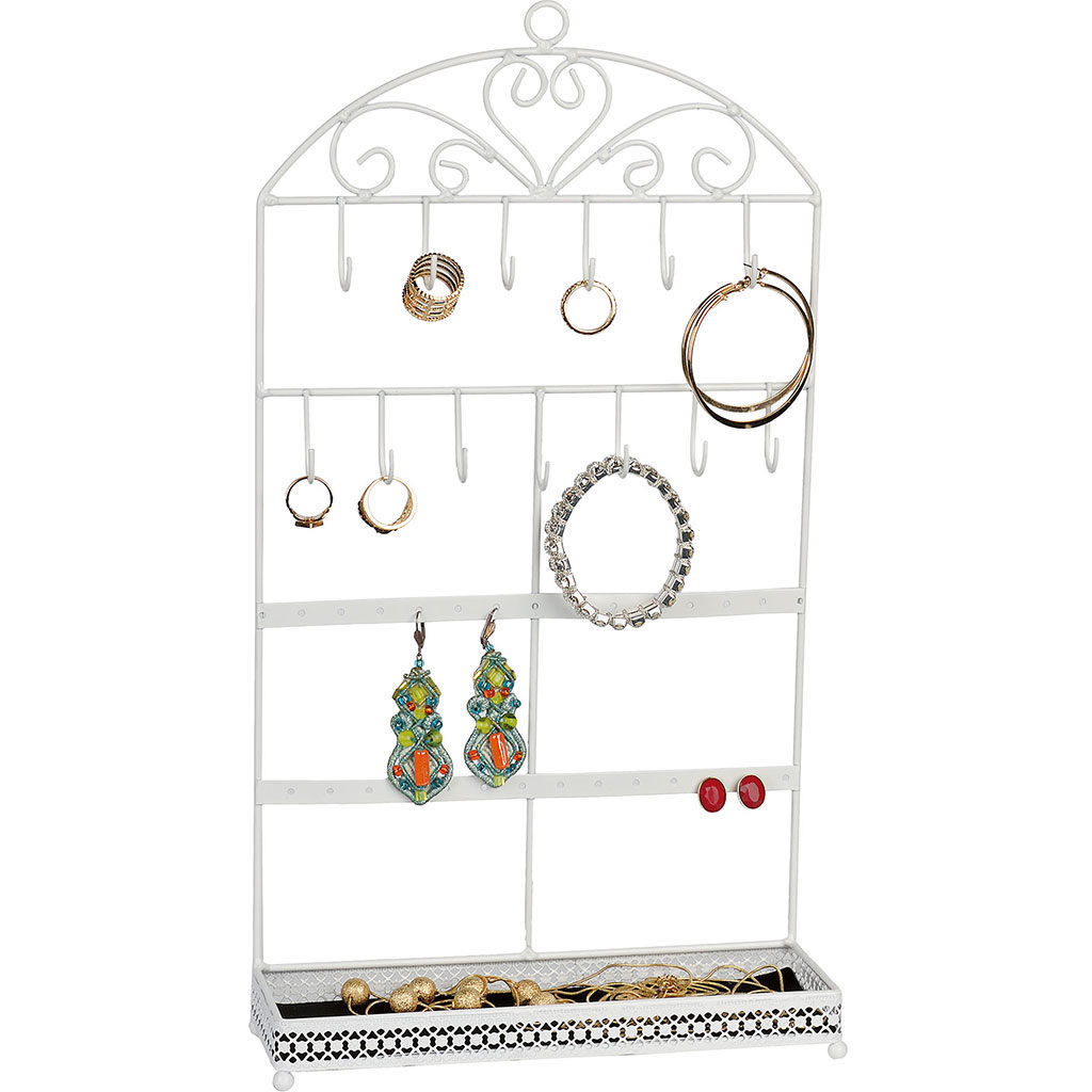 Porte-bijoux métal H 42.5cm