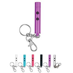 Porte-clefs lampe torche laser