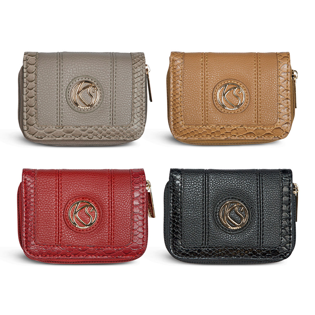 Porte monnaie coloré 14.5x10.5x2.5cm