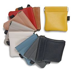 Porte monnaie synthétique clic clac 8x9cm