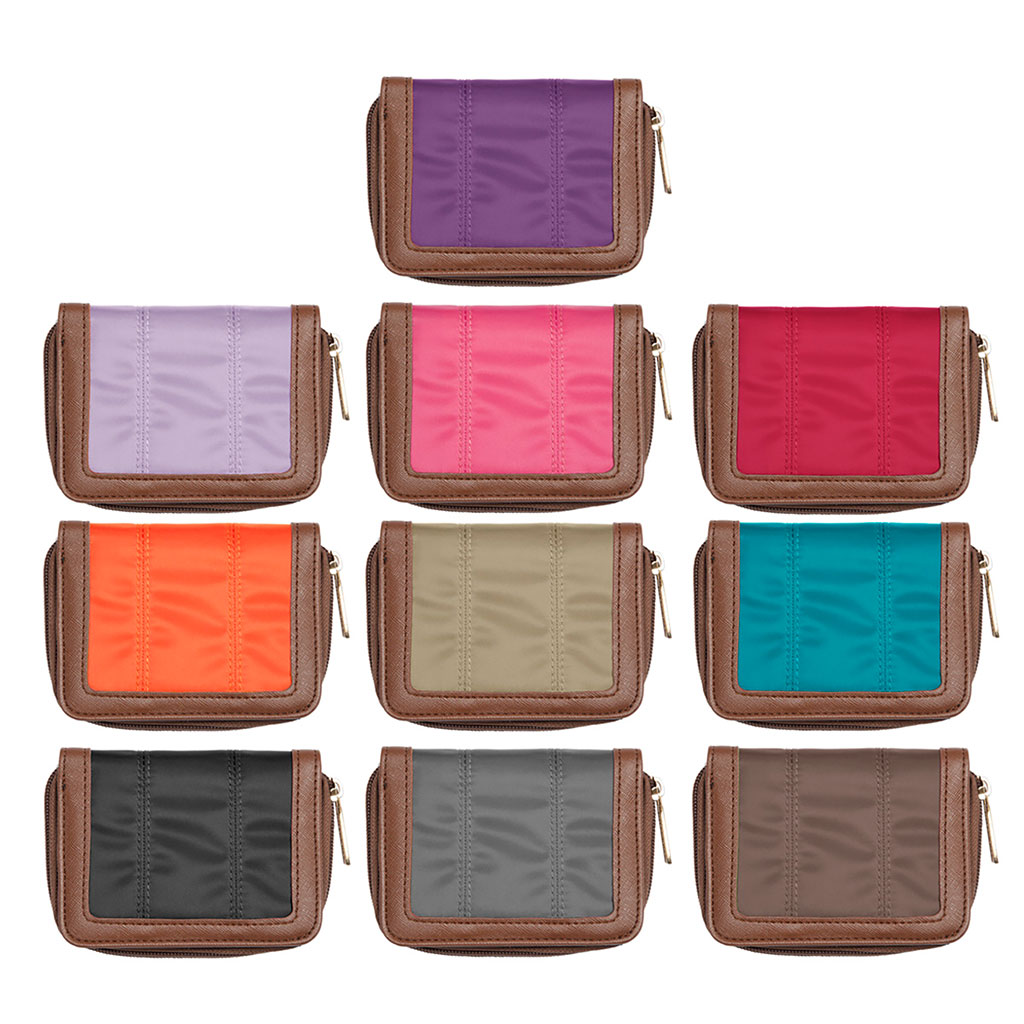 Porte monnaie zip coloré 13x10x2.5cm
