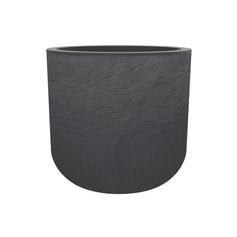 Pot rond VOLCANIA anthracite 32.5L