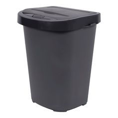 Poubelle de tri HOME anthracite 40L