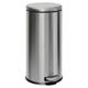 Poubelle ronde inox 30L