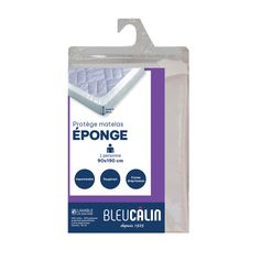 Protège matelas éponge imperméable respirant 90x190cm - BLEU CALIN