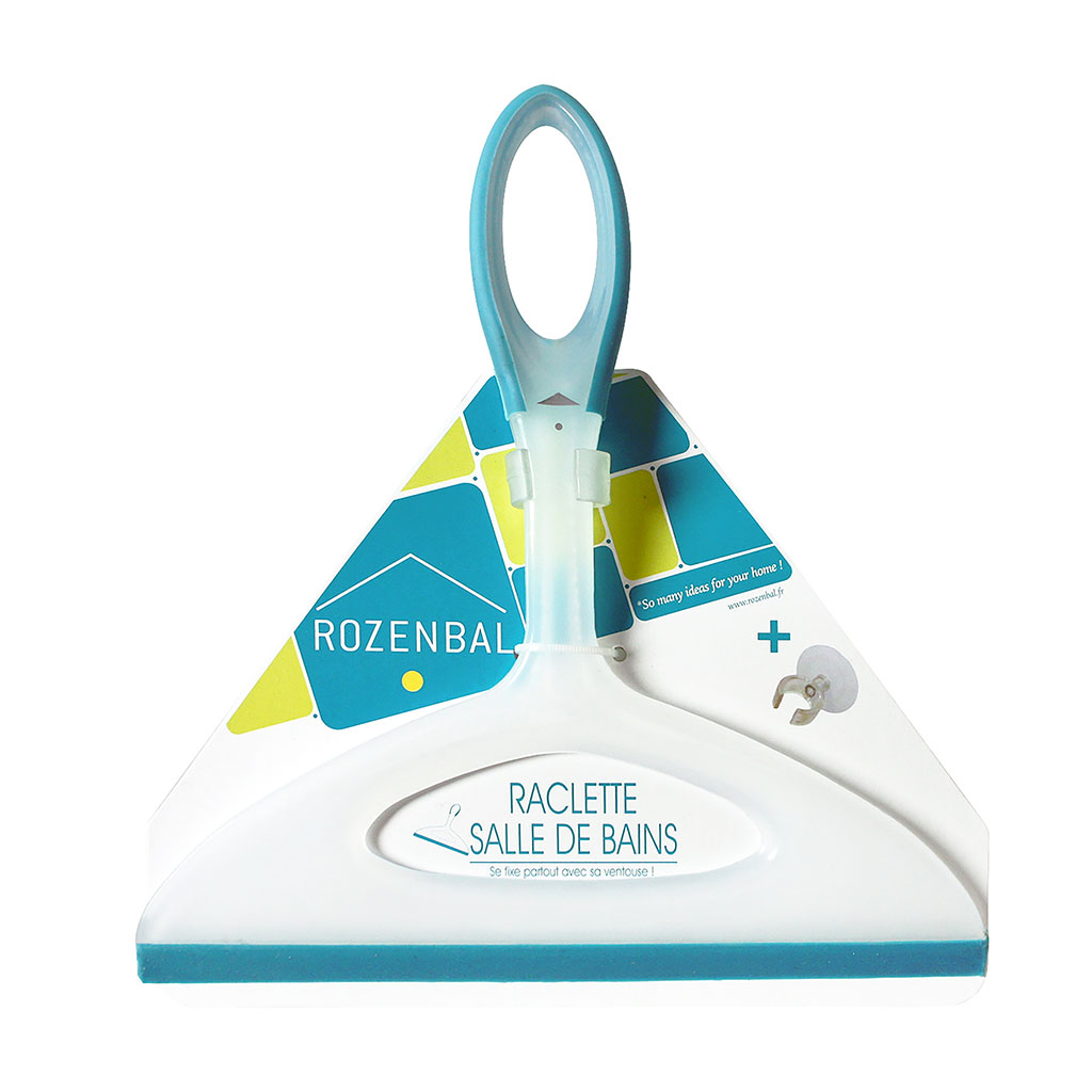 Raclette De Douche En Forme De Nuage – Pour Vitres, Miroirs, Carrelage, Avec Trou Pour Suspension (vert/blanc)
