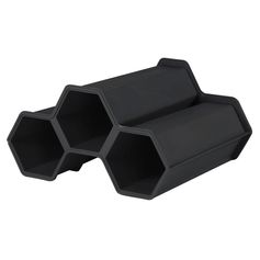 Range 3 bouteilles noir